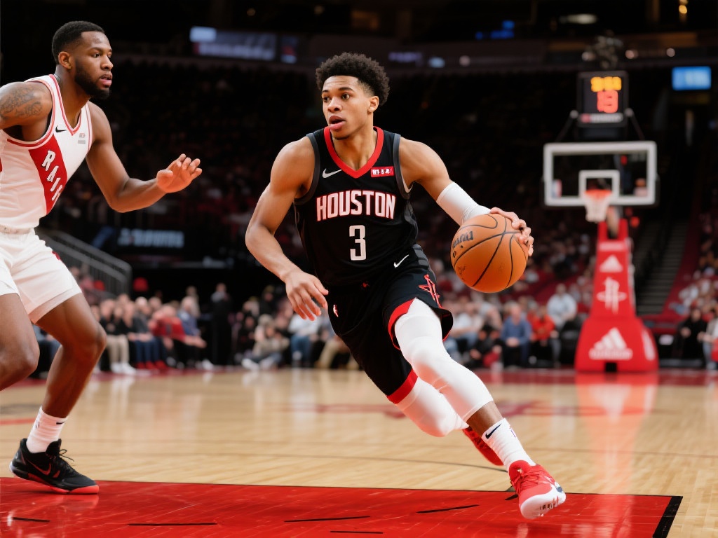 阿门欧洲步连过双防守稳上篮砍20分助火箭追分 在这场比赛中,他选准突破时机,以灵活的摆