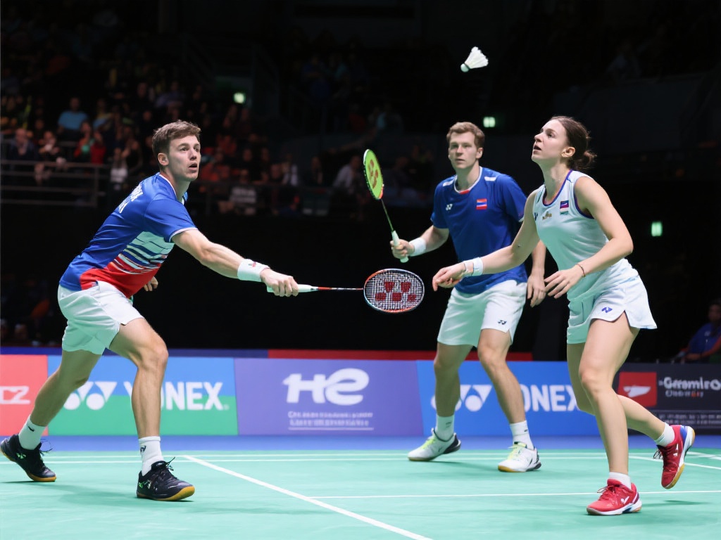 尽管在混双项目中失利，捷克队并未因此气馁