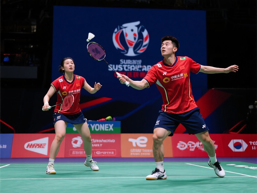 中国队力克韩国队3-1 苏迪曼杯四连冠成就辉煌 在苏迪曼杯决赛的舞台上,中国队与韩国队的